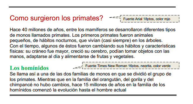 Ejercicio práctico para aprender Word