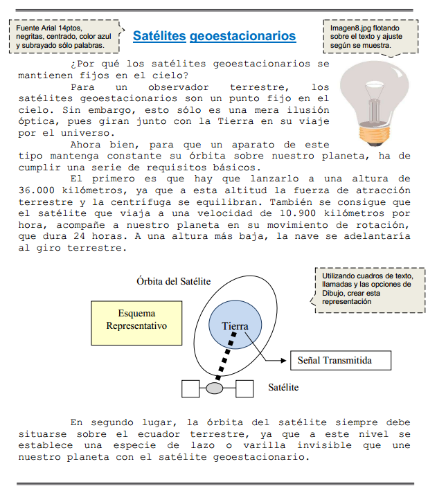 Ejercicio Práctico Nro 08 Word 2007, 2010, 2013
