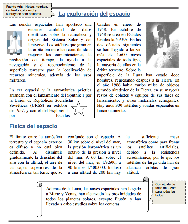 Ejercicio Práctico 10 Word 2007, 2010, 2013