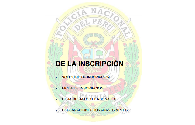 Resultados del Proceso de Asimilación a la PNP 2016