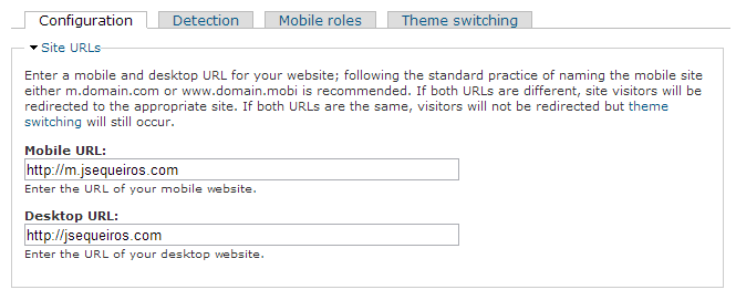 Hacer sitios web móvil
