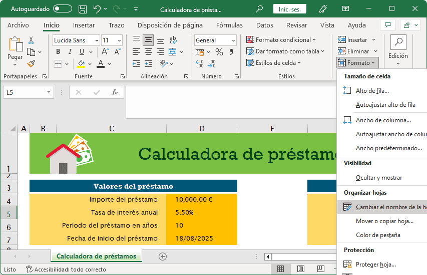 Cómo cambiar el nombre de una hoja en Excel (paso a paso)