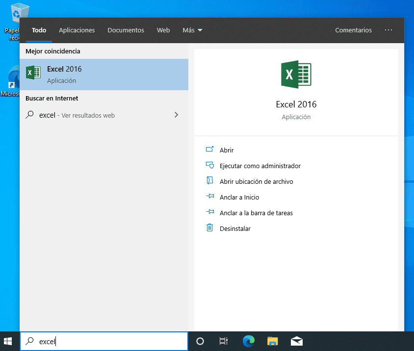 Cómo iniciar el programa Excel