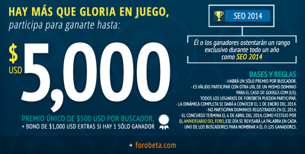 Concurso SEO 2014 de Forobeta