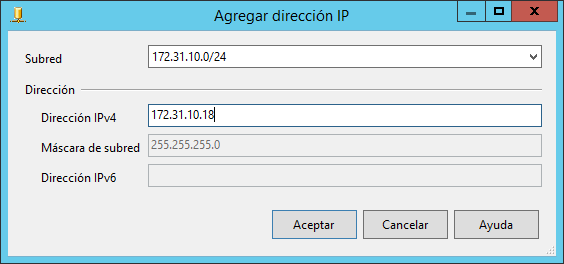 Especificar dirección IP para el grupo de disponibilidad AlwaysOn SQL Server