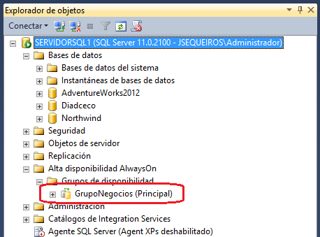 Verificación de la instalación del grupo de disponibilidad AlwaysOn SQL Server