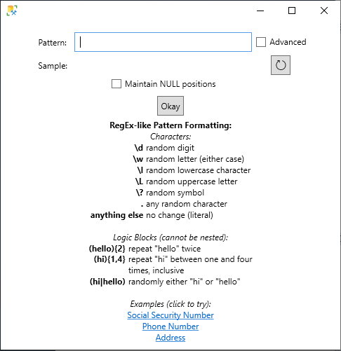 configurar patrón de enmascaramiento de datos en SQL Server