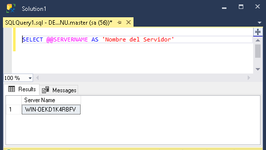 Ver nombre antiguo del servidor de SQL Server