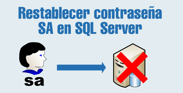 Restablecer password de “sa” en Microsoft SQL Server