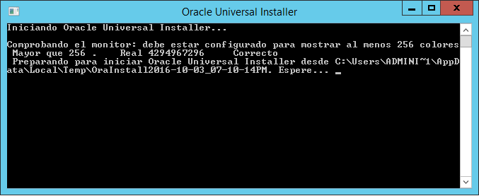 Instalador universal de Oracle 11g